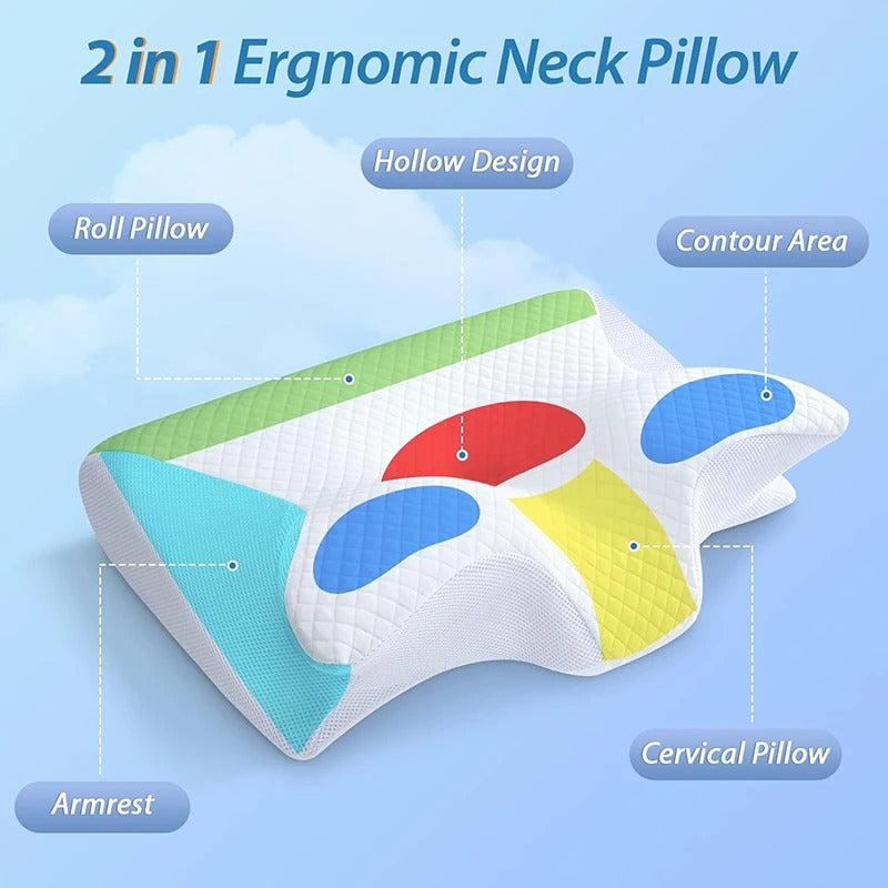 SnoozyNight™ Contour Relief Pillow