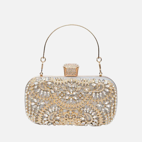 Luxurious Flower Clutch Bag