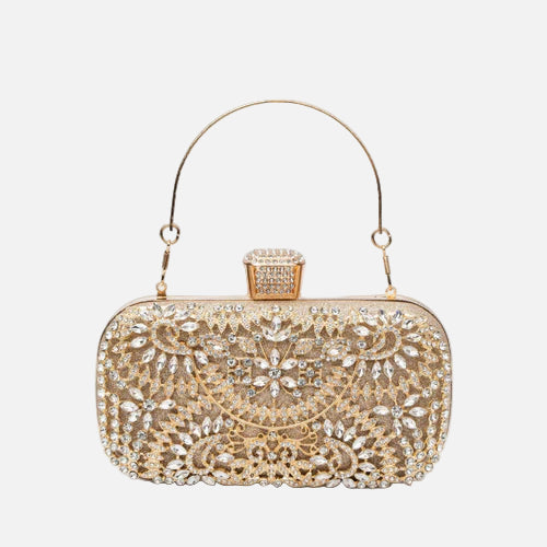 Luxurious Flower Clutch Bag