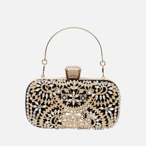 Luxurious Flower Clutch Bag