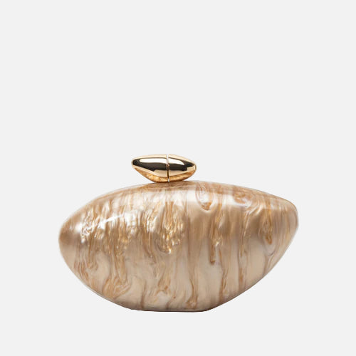 Zariya Acrylic Clutch Bag